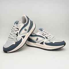 Lifestyle Casual Shoes for Men (Beige and Navy)