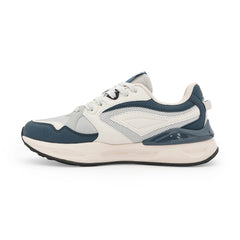 Lifestyle Casual Shoes for Men (Beige and Navy)