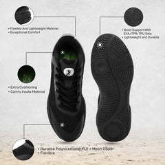 Lifestyle Casual Shoes for Men (Black)